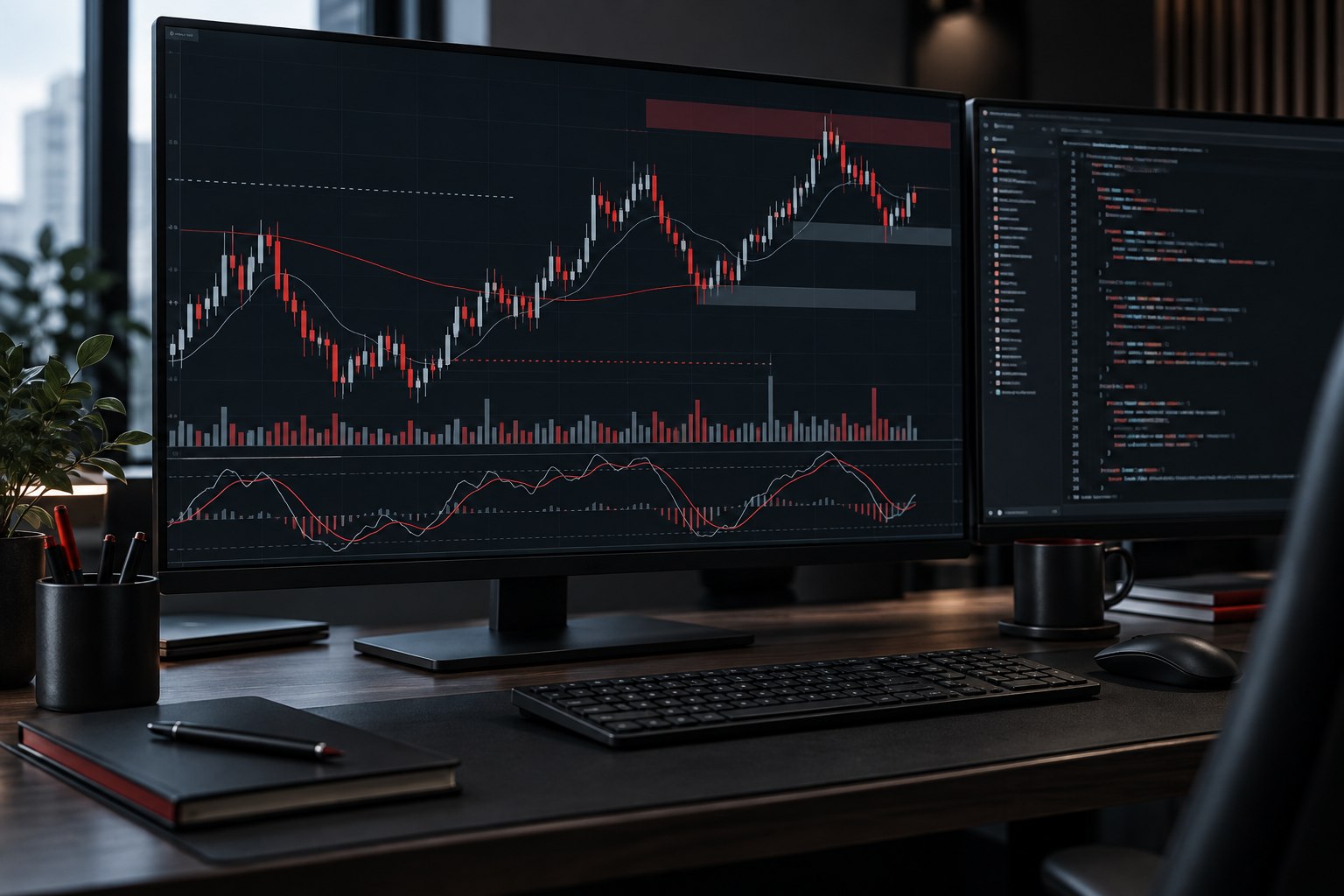Entorno profesional de desarrollo de indicadores para traders de futuros en NinjaTrader